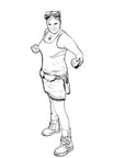 Punk Rock Coloring Book