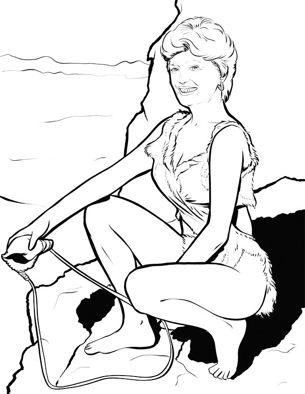 Thank you for Being a Legend - A Golden Girls Coloring Book
