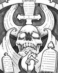Pilgrimage of the Penitent Mörk Borg Module and Character Sheet - Digital Download