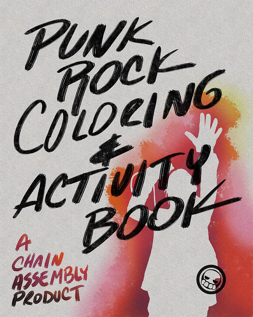  Punk Rock: A Rebellious Fashion Coloring Book