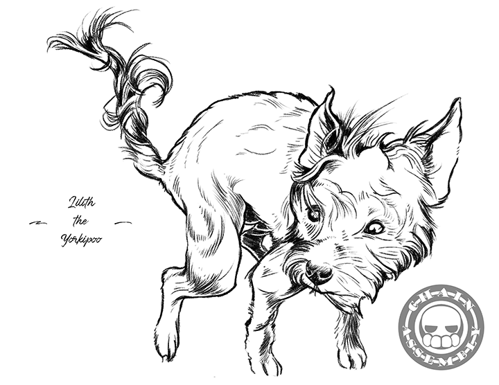 Poopin' Dogs Coloring Book