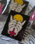 Pilgrimage of the Penitent Enamel Pin