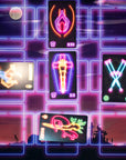 Tarot by the Neon Light - Complete Bundle (Deck + Reading Mat)