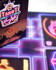 Tarot by the Neon Light - Complete Bundle (Deck + Reading Mat)