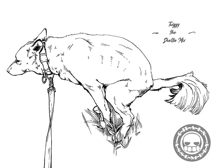 Poopin' Dogs Coloring Book
