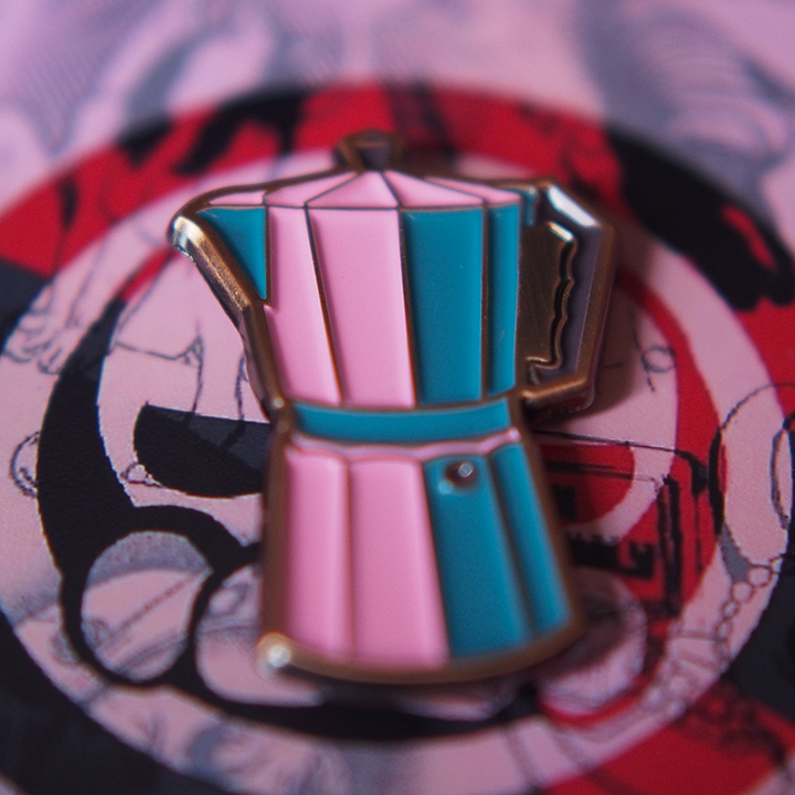 Limited Edition Coffee Makers Pin Set