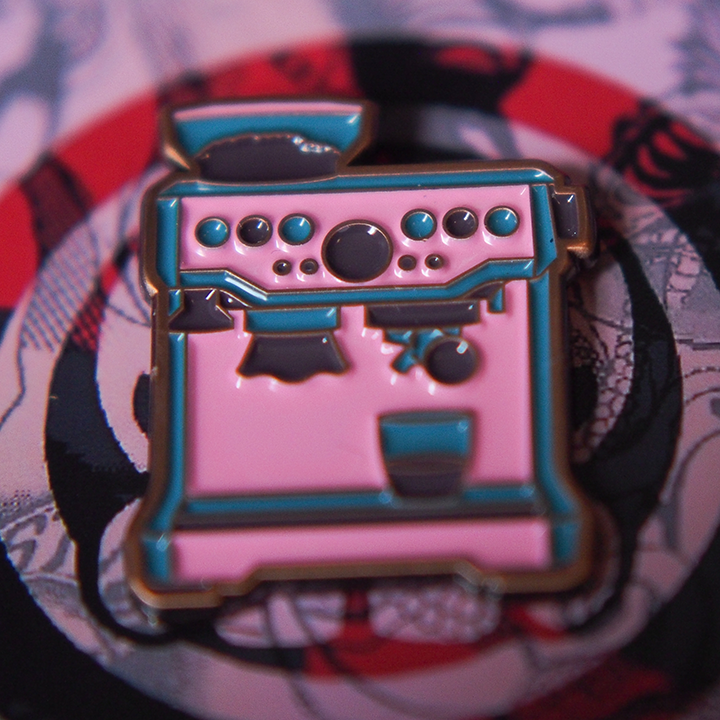 Limited Edition Coffee Makers Pin Set