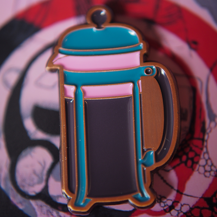 Limited Edition Coffee Makers Pin Set