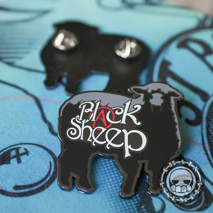 Black Sheep Hard Enamel Pin