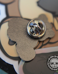 Bearded Bear Hard Enamel Pin
