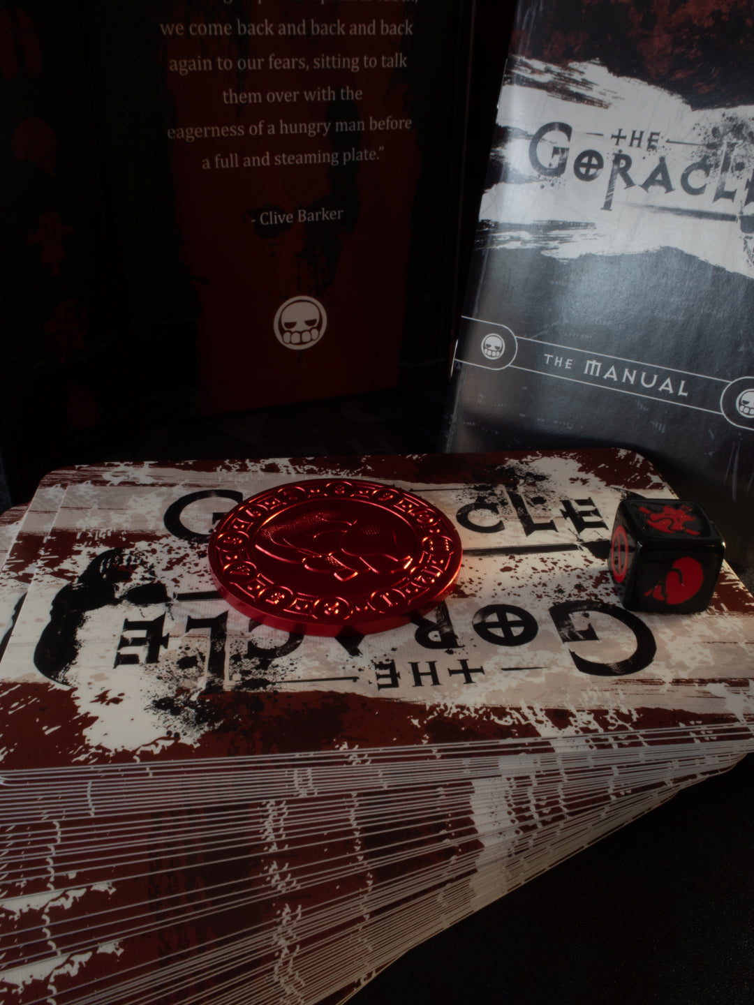 The Goracle: A Dark Oracle Deck + Official Reading Mat Bundle