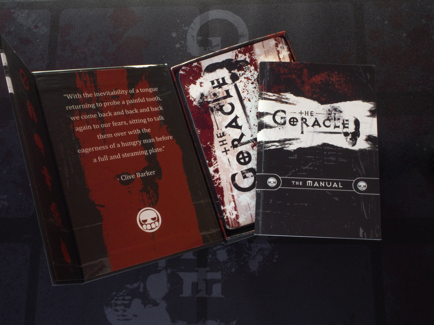 The Goracle: A Dark Oracle Deck + Official Reading Mat Bundle