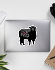 Black Sheep Vinyl Weather-proof Stickers