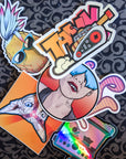 Vinyl Sticker Mystery Pack, Four 3" Stickers