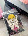 Pilgrimage of the Penitent Enamel Pin
