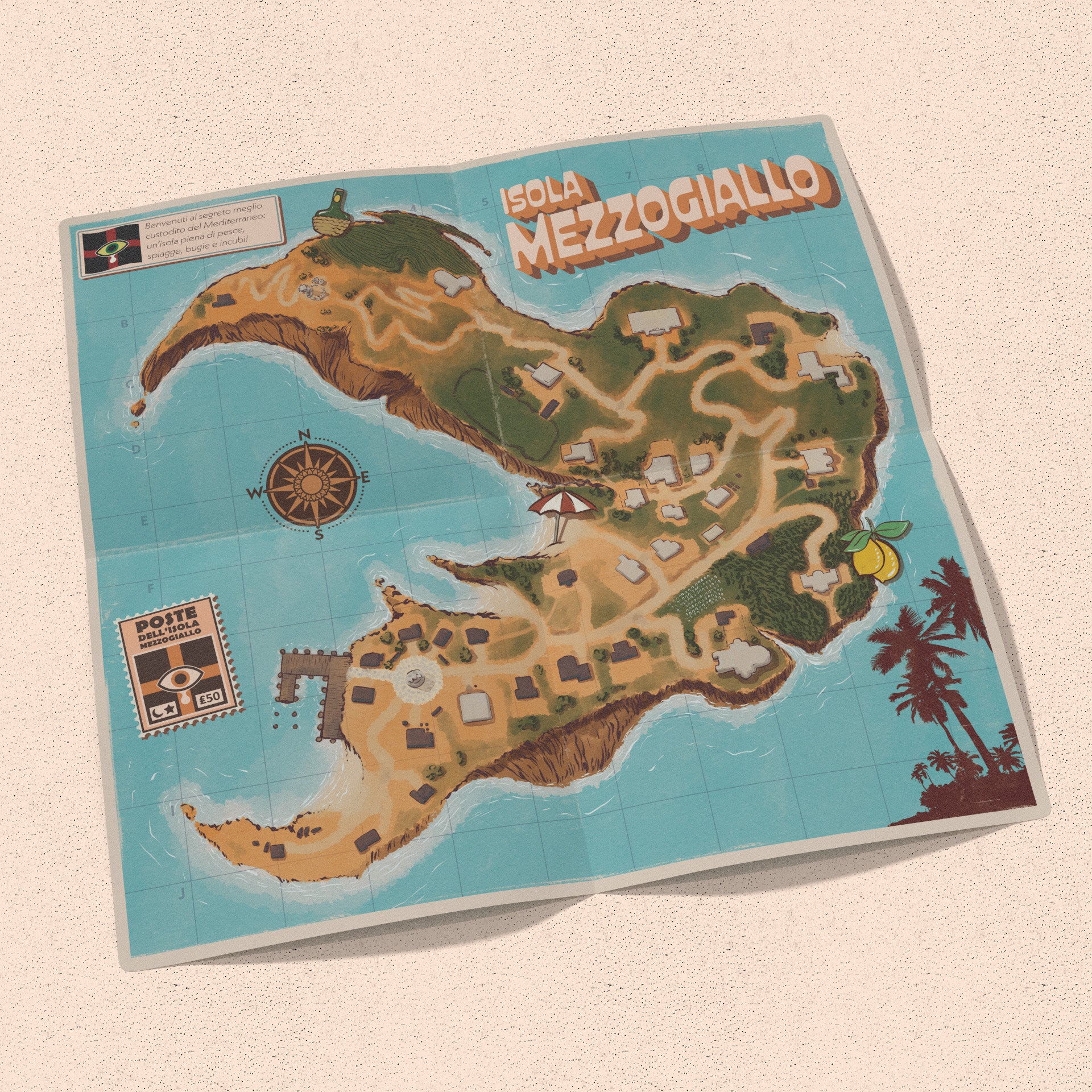 L'Isola Lacrime Campaign Setting - Giallo Horror TTRPG