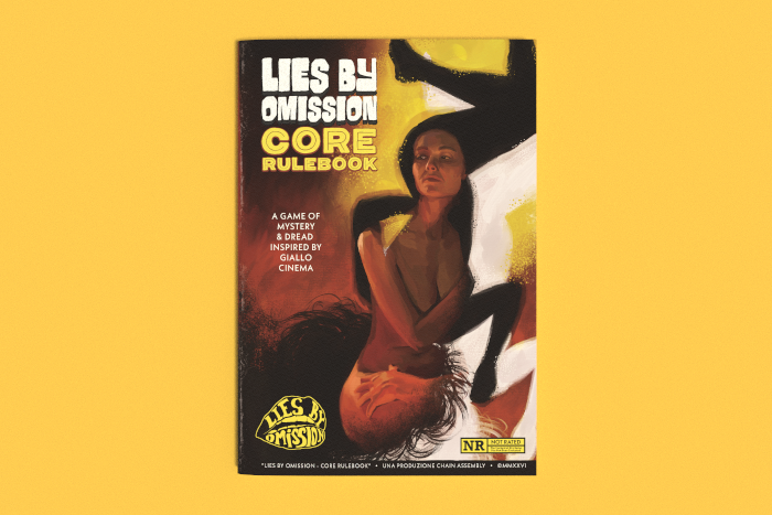 Lies By Omission Core Rulebook - A Giallo Horror Tabletop RPG