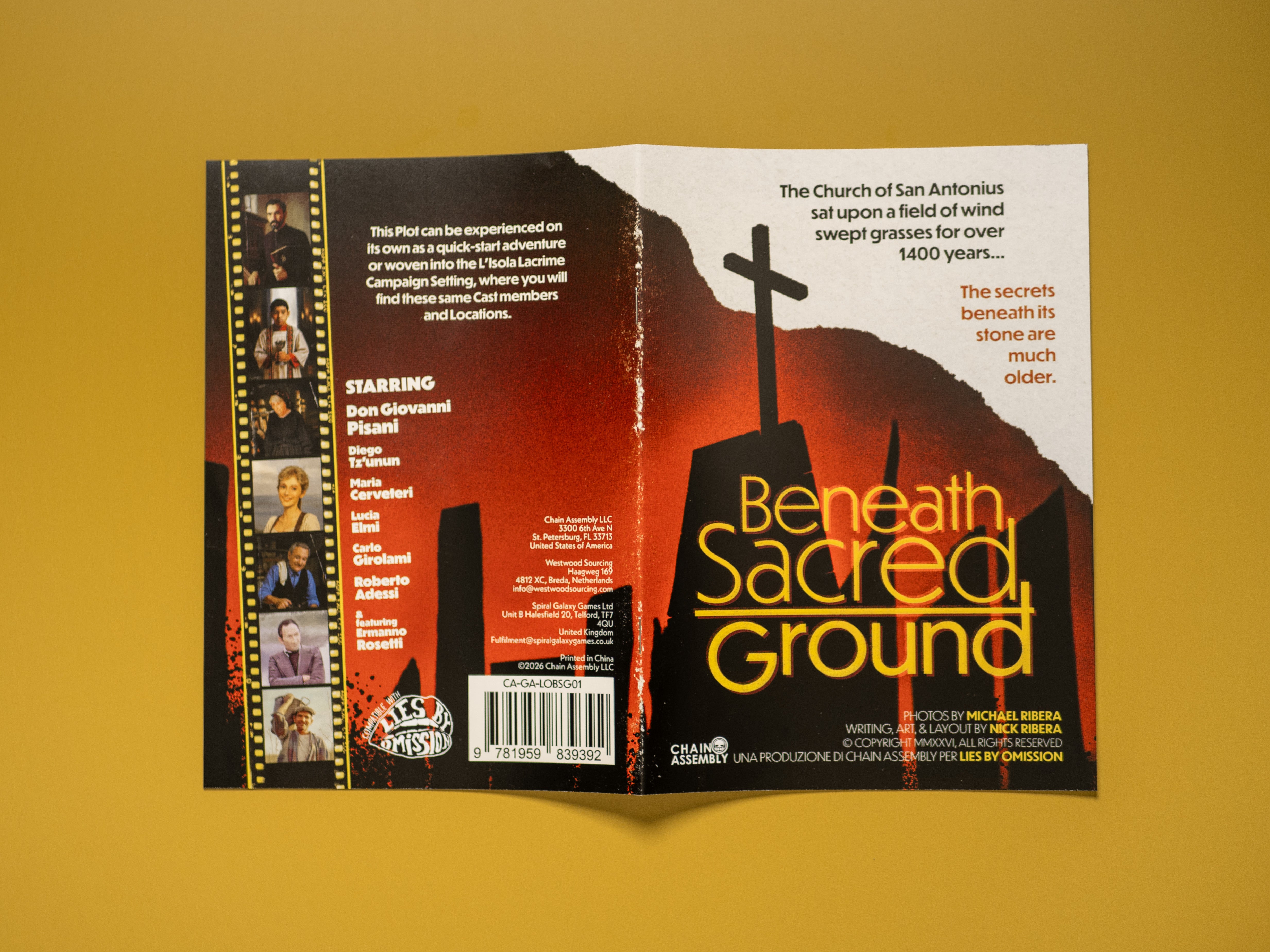 Beneath Sacred Ground - Folk Horror TTRPG Zine (Lies By Omission)