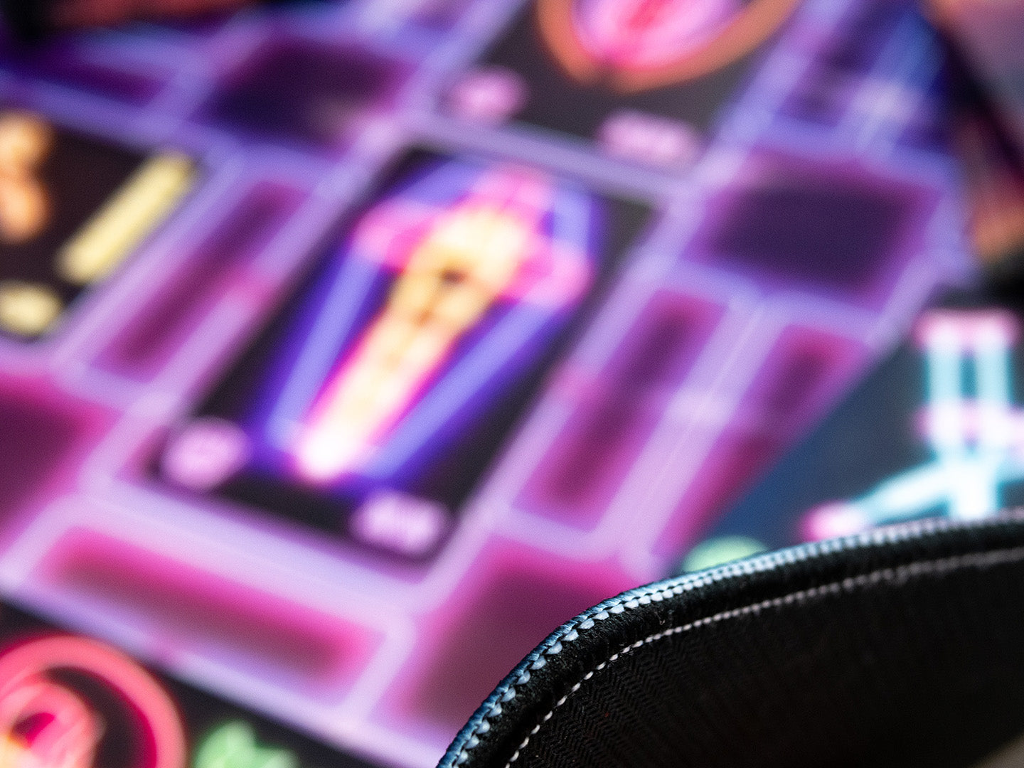 Tarot by the Neon Light - Complete Bundle (Deck + Reading Mat)