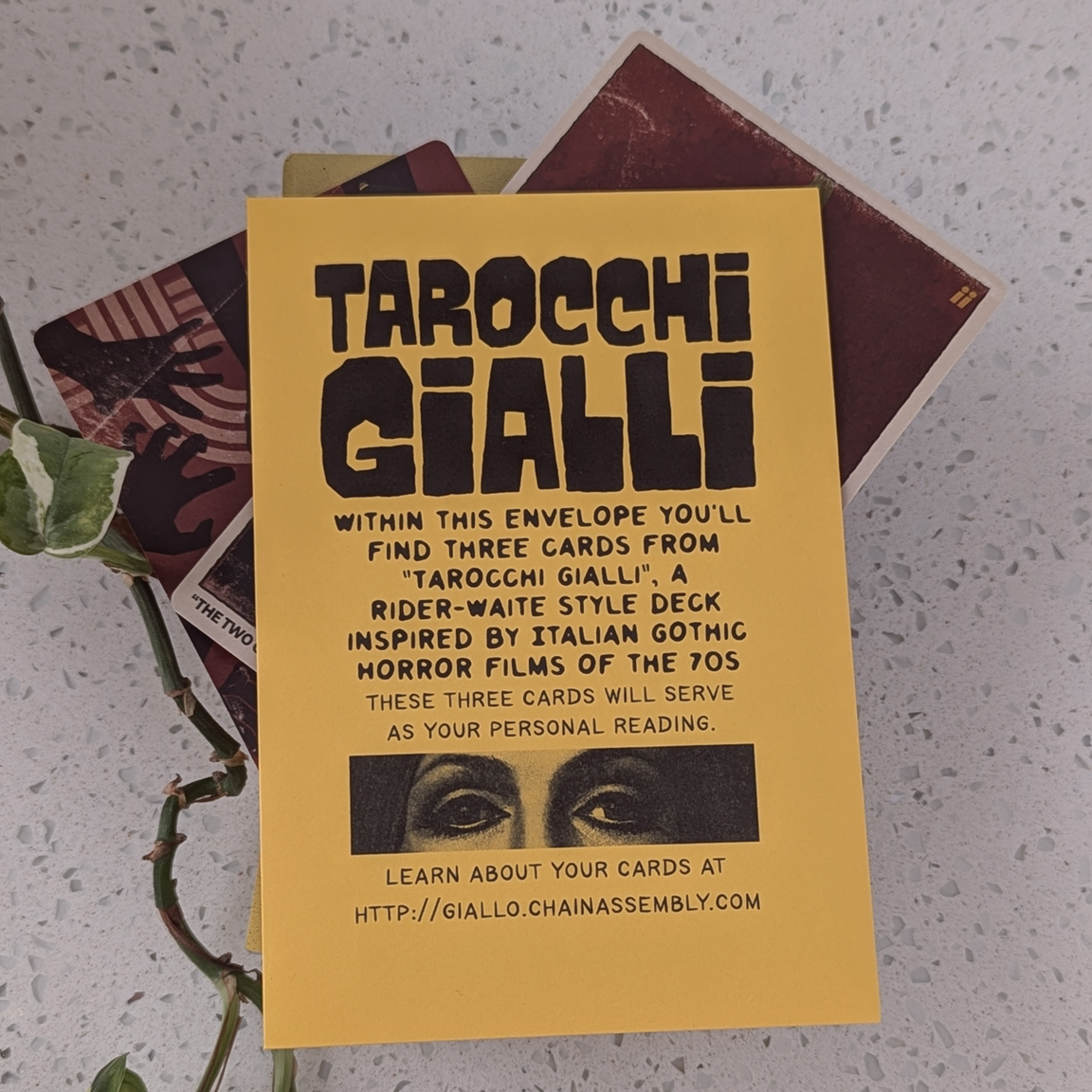 Tarocchi Gialli Three Card Reading