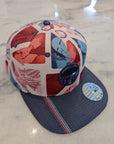 "Satisfy" Limited Edition Sublimated 6-panel Flat Bill Hat
