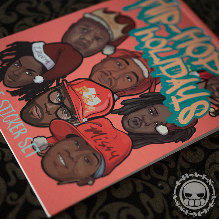 Hip Hop Holidays Sticker Book