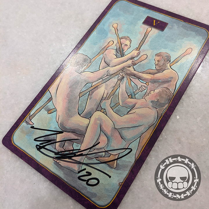 Single Signed Eros Tarot Card